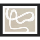 SA261-JAPANDI I Hand framed in a matte black frame. Finished Size: W 11.25 in x H 9.25 in