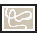 SA261-JAPANDI I Hand framed in a matte black frame. Finished Size: W 13.25 in x H 10.25 in