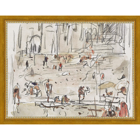 RIVERBANK SKETCH - Kings Fine Art & Decor