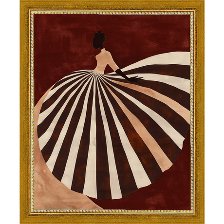 STRIPED SKIRT - Kings Fine Art & Decor