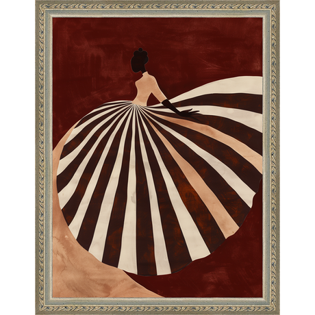 STRIPED SKIRT - Kings Fine Art & Decor