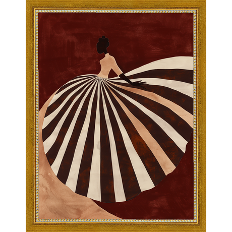 STRIPED SKIRT - Kings Fine Art & Decor