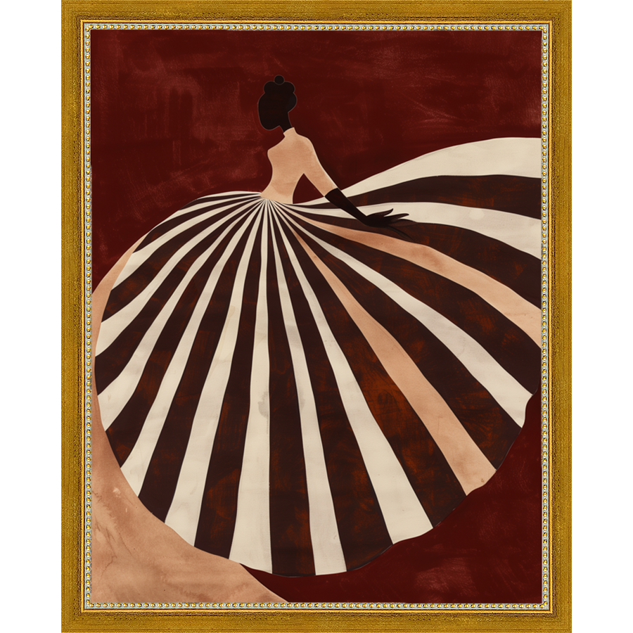 STRIPED SKIRT - Kings Fine Art & Decor