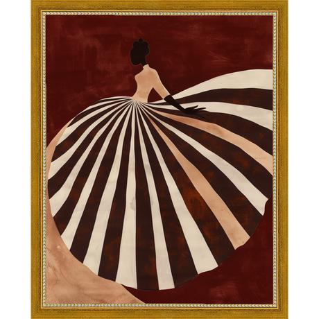 STRIPED SKIRT - Kings Fine Art & Decor