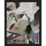 SA281-ANENA ABSTRACT Hand framed in a matte black frame. Finished Size: W 12.25 in x H 15.25 in