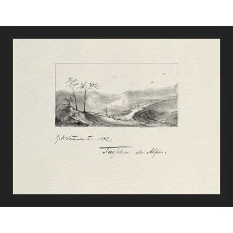 VINTAGE SKETCH PL 1 - Kings Fine Art & Decor