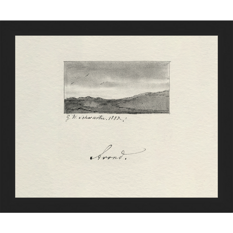 VINTAGE SKETCH PL 3 - Kings Fine Art & Decor