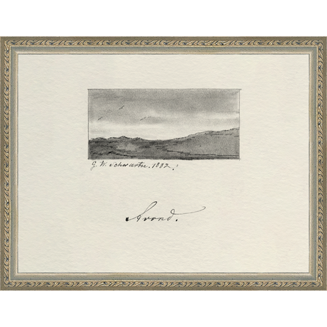 VINTAGE SKETCH PL 3 - Kings Fine Art & Decor