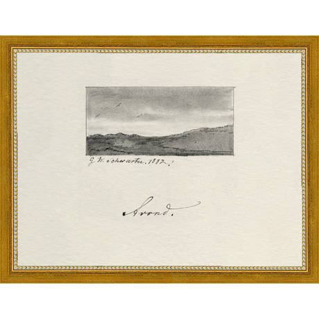 VINTAGE SKETCH PL 3 - Kings Fine Art & Decor