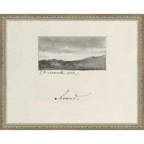 VINTAGE SKETCH PL 3 - Kings Fine Art & Decor