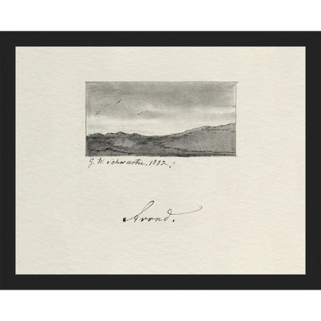 VINTAGE SKETCH PL 3 - Kings Fine Art & Decor