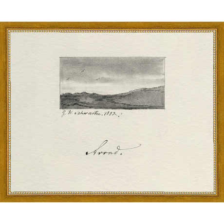 VINTAGE SKETCH PL 3 - Kings Fine Art & Decor