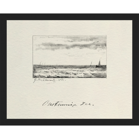 VINTAGE SKETCH PL 4 - Kings Fine Art & Decor