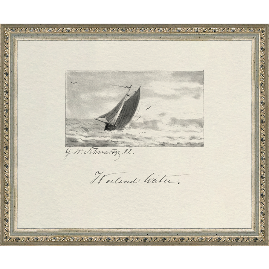 VINTAGE SKETCH PL 5 - Kings Fine Art & Decor