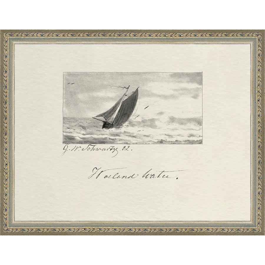 VINTAGE SKETCH PL 5 - Kings Fine Art & Decor