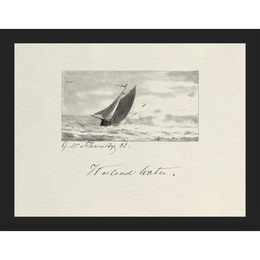 VINTAGE SKETCH PL 5 - Kings Fine Art & Decor