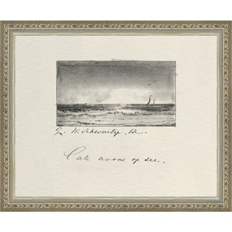 VINTAGE SKETCH PL 6 - Kings Fine Art & Decor