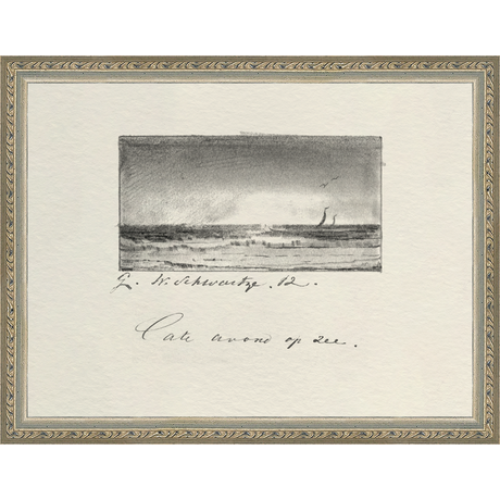 VINTAGE SKETCH PL 6 - Kings Fine Art & Decor