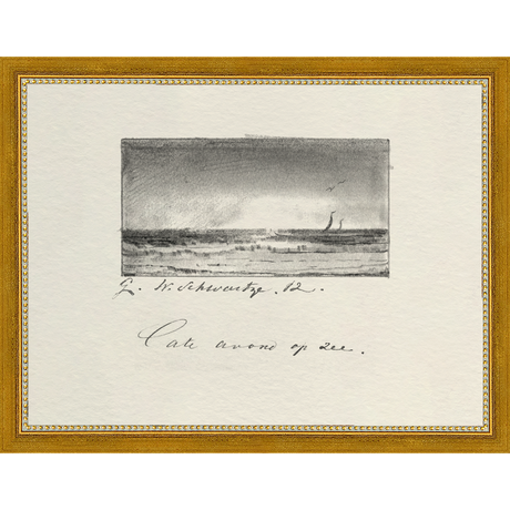 VINTAGE SKETCH PL 6 - Kings Fine Art & Decor