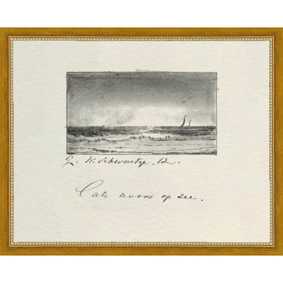 VINTAGE SKETCH PL 6 - Kings Fine Art & Decor