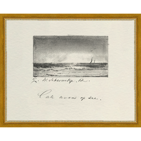 VINTAGE SKETCH PL 6 - Kings Fine Art & Decor