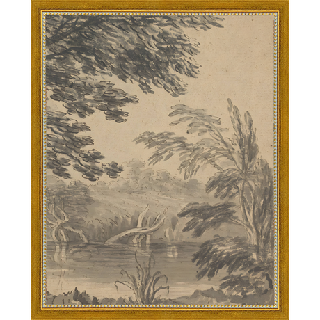 VIEW TO CHURCH DIPTYCH II (RIGHT) - Kings Fine Art & Decor