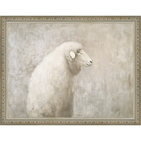 MUTED SHEEP BACK PROFILE - Kings Fine Art & Decor