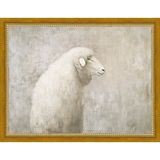 MUTED SHEEP BACK PROFILE - Kings Fine Art & Decor