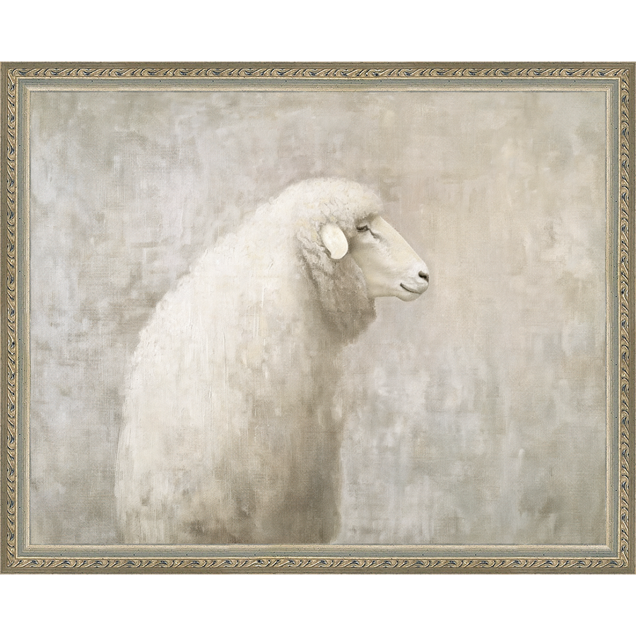 MUTED SHEEP BACK PROFILE - Kings Fine Art & Decor