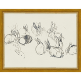 BUNNIES SKETCH - Kings Fine Art & Decor