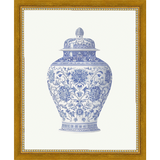 SA337-GINGER JAR I Hand framed in a transitional gold frame. Finished Size: W 9.25 in x H 11.25 in