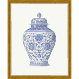 SA337-GINGER JAR I Hand framed in a transitional gold frame. Finished Size: W 12.25 in x H 15.25 in