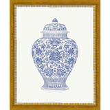 SA338-GINGER JAR II Hand framed in a transitional gold frame. Finished Size: W 9.25 in x H 11.25 in
