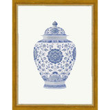 SA341-GINGER JAR V Hand framed in a transitional gold frame. Finished Size: W 10.25 in x H 13.25 in