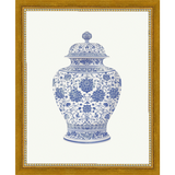 SA342-GINGER JAR VI Hand framed in a transitional gold frame. Finished Size: W 9.25 in x H 11.25 in