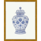 SA342-GINGER JAR VI Hand framed in a transitional gold frame. Finished Size: W 12.25 in x H 15.25 in