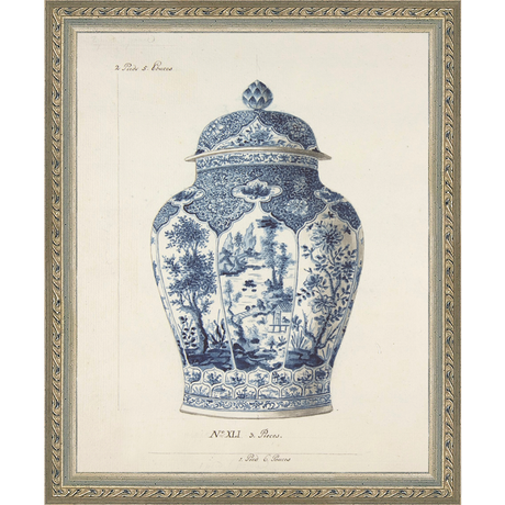 VINTAGE GINGER JAR I - Kings Fine Art & Decor