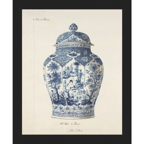 VINTAGE GINGER JAR I - Kings Fine Art & Decor