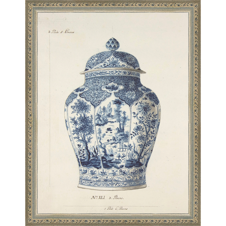 VINTAGE GINGER JAR I - Kings Fine Art & Decor