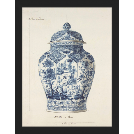 VINTAGE GINGER JAR I - Kings Fine Art & Decor