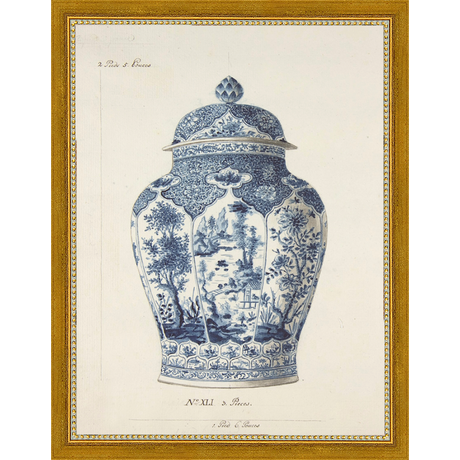 VINTAGE GINGER JAR I - Kings Fine Art & Decor