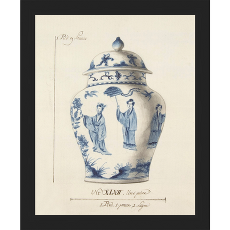 VINTAGE GINGER JAR II - Kings Fine Art & Decor