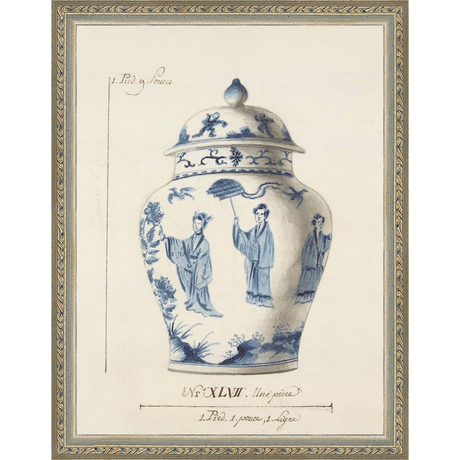 VINTAGE GINGER JAR II - Kings Fine Art & Decor