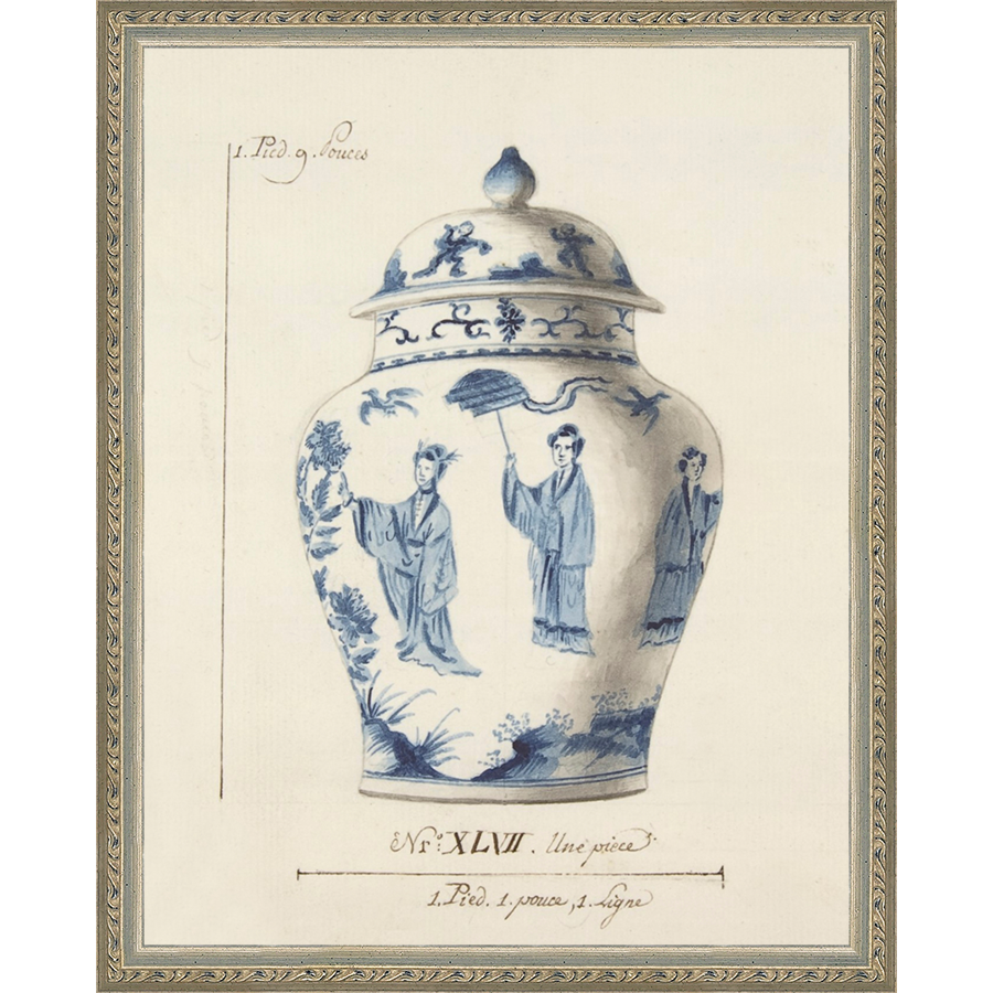 VINTAGE GINGER JAR II - Kings Fine Art & Decor