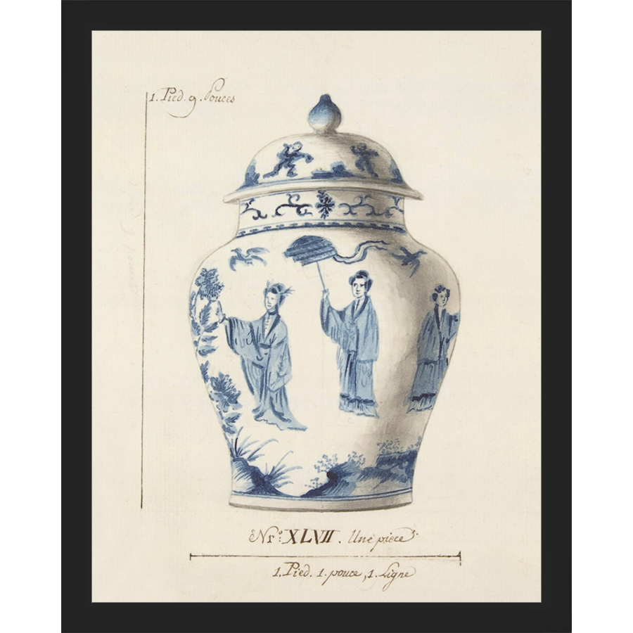 VINTAGE GINGER JAR II - Kings Fine Art & Decor