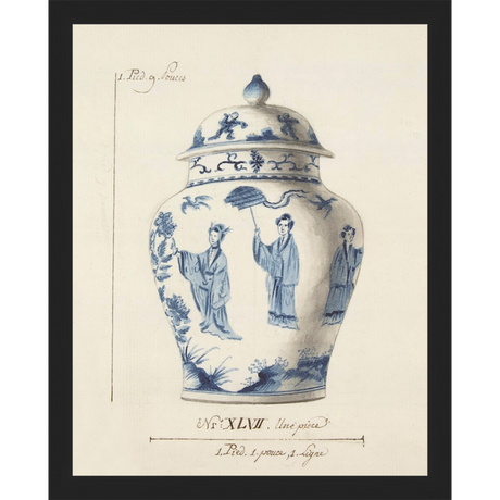 VINTAGE GINGER JAR II - Kings Fine Art & Decor