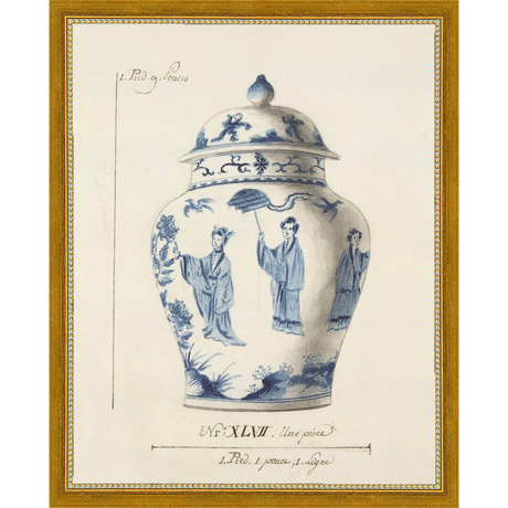 VINTAGE GINGER JAR II - Kings Fine Art & Decor