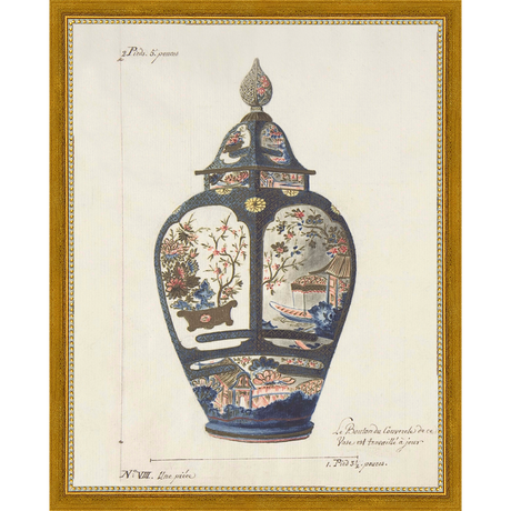 VINTAGE GINGER JAR III - Kings Fine Art & Decor