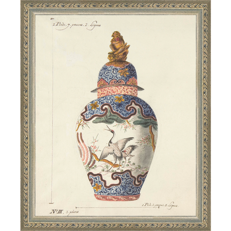 VINTAGE GINGER JAR IV - Kings Fine Art & Decor