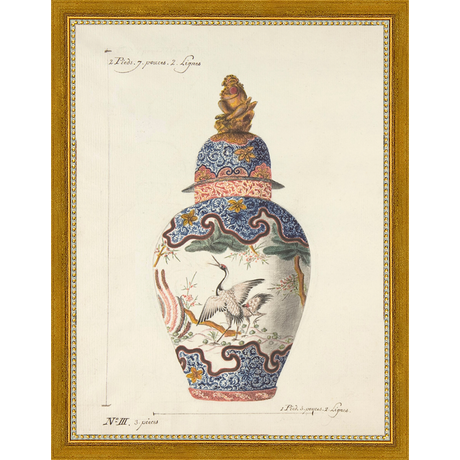 VINTAGE GINGER JAR IV - Kings Fine Art & Decor